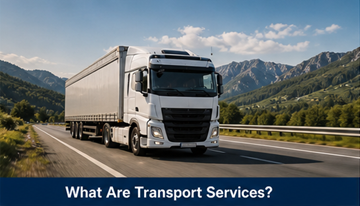 Red logística europea con camiones, almacenes y rutas de transporte conectadas entre ciudades